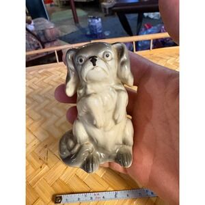 Vintage Made in Germany Ceramic Pug Dog Figurine Collectible Decor